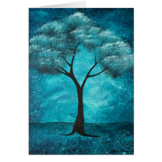 Blue Tree Sympathy Card