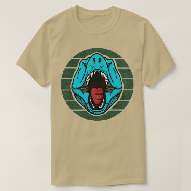 Blue TRex T-Shirt (Design Front)