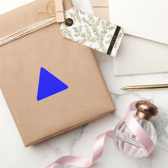 Blue Triangle Sticker (Gifting)