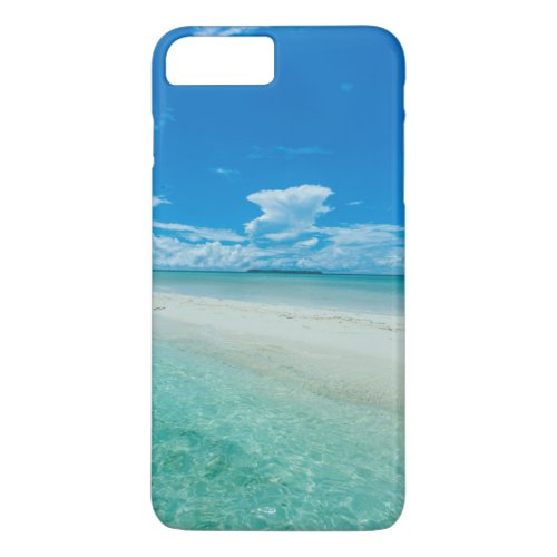 Blue tropical seascape Palau iPhone 8 Plus7 Plus Case