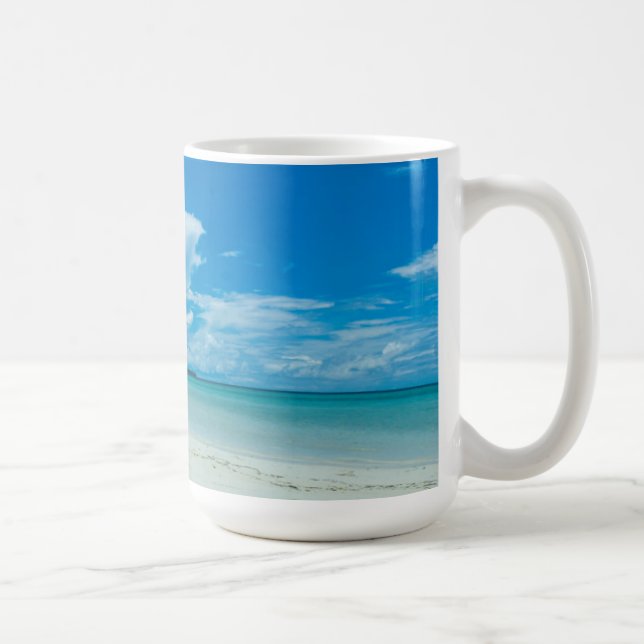 Blue tropical seascape, Palau Coffee Mug (Right)