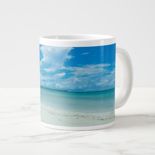 Blue tropical seascape Palau Giant Coffee Mug