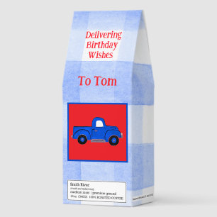 Blue Truck Check CUSTOMIZE Ground Roasted Coffee