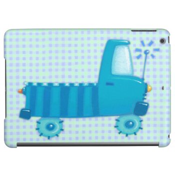 Blue Truck Ipad Air Cover by AuraEditions at Zazzle