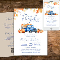 Blue Truck & Little Pumpkin on The Way QR Code