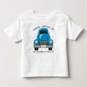 Blue Truck Personalised  Shirt