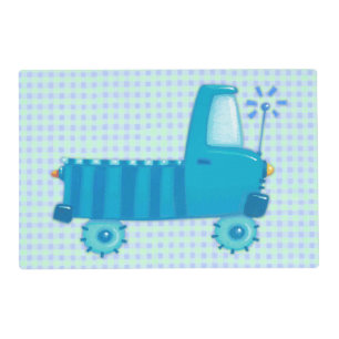Blue Truck Placemat