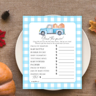 Blue Truck Pumpkins - Guess the price Game