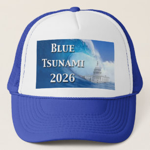 Blue Tsunami Election 2026 Trucker Hat