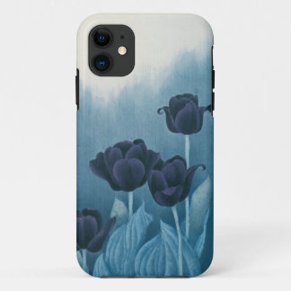Blue Tulip iPhone 11 Case