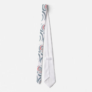 Blue tulip neck tie