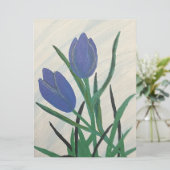 Blue Tulips (Standing Front)