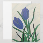 Blue Tulips (Front/Back)