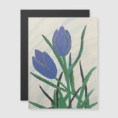 Blue Tulips  (Front/Back)