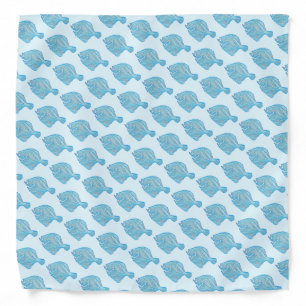 Blue Turbot Bandana
