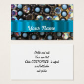 Blue turquoise beaded (Front & Back)