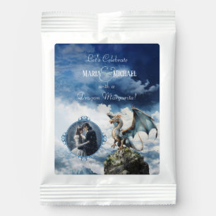 Blue Turquoise Celtic Dragon Margarita Drink Mix
