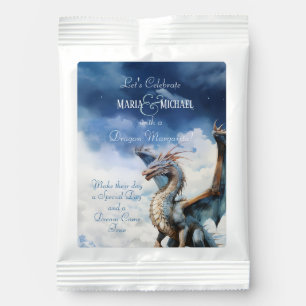 Blue Turquoise Celtic Dragon Viking Margarita Drink Mix