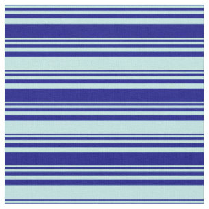 Blue & Turquoise Lined/Striped Pattern Fabric