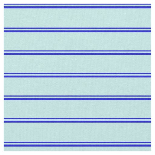 Blue & Turquoise Lined/Striped Pattern Fabric