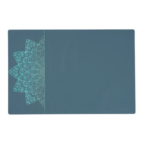 Blue Turquoise Moroccan style Placemat