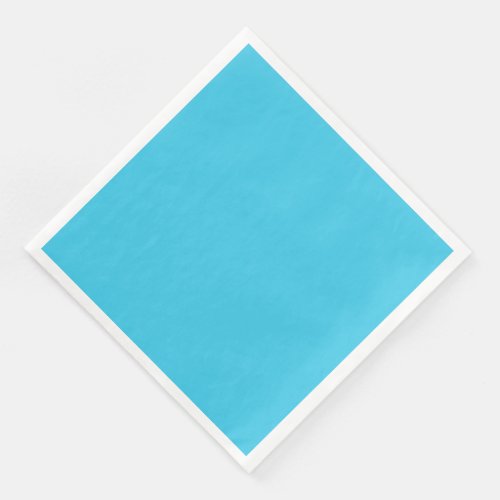 Blue Turquoise Paper Dinner Napkins