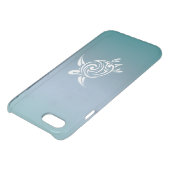 Blue Turtle Animal Hawaii Tropical Beachstyle Uncommon iPhone Case (Top)