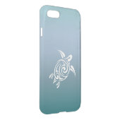 Blue Turtle Animal Hawaii Tropical Beachstyle Uncommon iPhone Case (Back/Right)