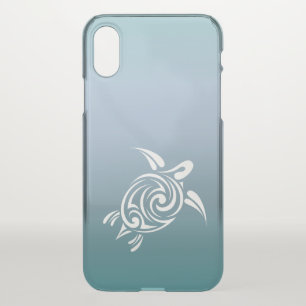 Blue Turtle Animal Hawaii Tropical Beachstyle iPhone X Case