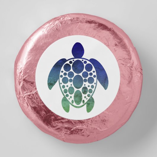 Blue Turtle Dipped Oreo Cookie Favors (Front)