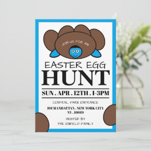 Blue Turtle Egg, Easter Egg Hunt Announcement