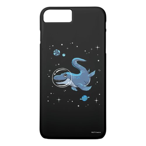 Blue Tylosaurus Dinos In Space iPhone 8 Plus7 Plus Case