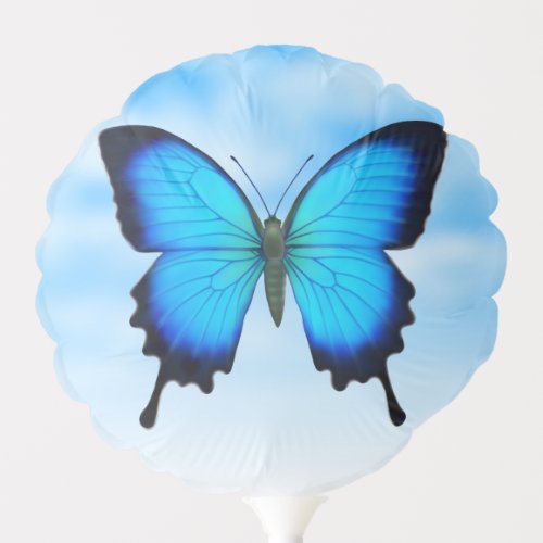 Blue Ulysses Swallowtail Butterfly Balloon