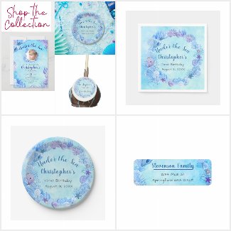 Blue Under and Oneder The Sea Birthdays
