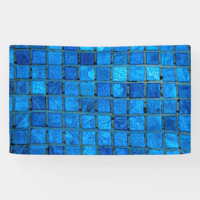 Blue Underwater Tiles Banner (Horizontal)