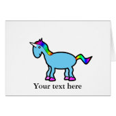 Blue unicorn (Front Horizontal)