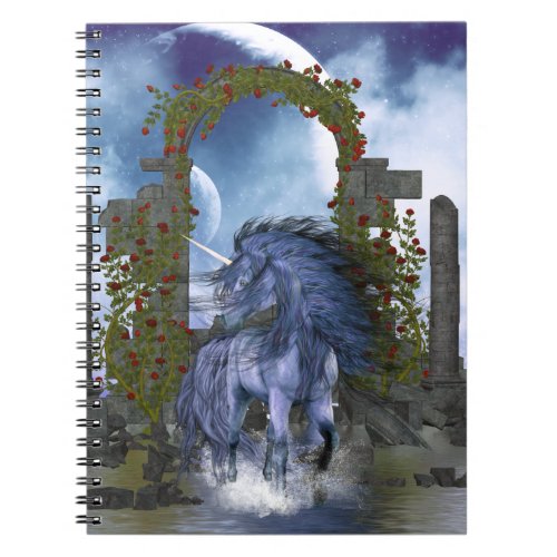 Blue Unicorn 2 Notebook