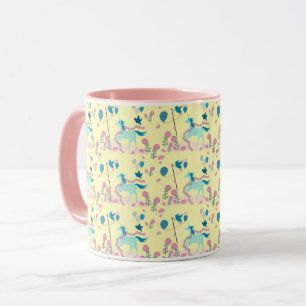 Blue Unicorn Celebrating Her Birthday 2 Mug