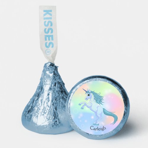 Blue Unicorn Hersheys Candy Favors