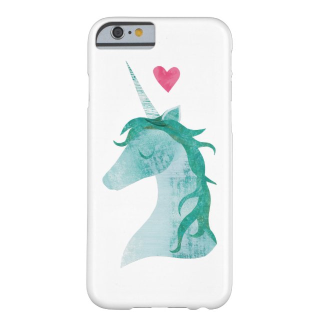 Blue Unicorn Magic with Heart Case-Mate iPhone Case (Back)