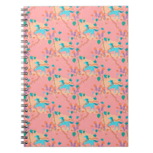 Blue unicorn notebook