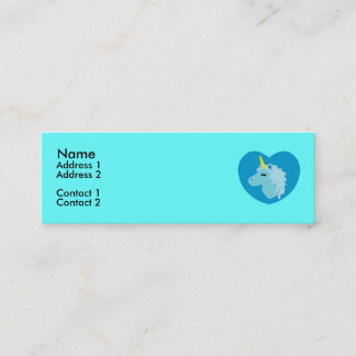 Blue Unicorn Profile Cards