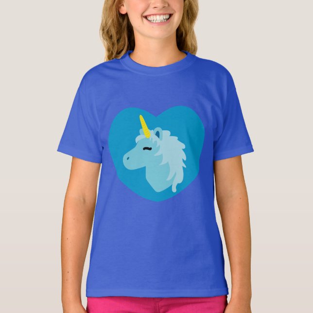 Blue Unicorn T-Shirt (Front)