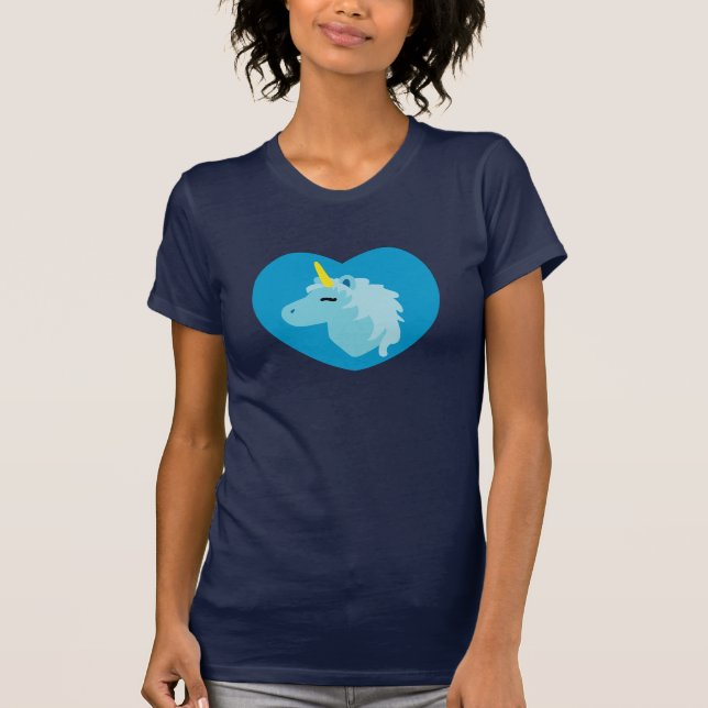Blue Unicorn T-Shirt (Front)