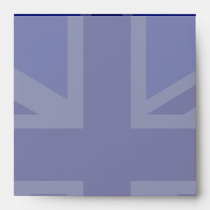 Blue Union Jack British Flag Design Envelope