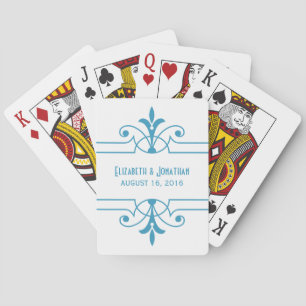 Blue v2 Fancy Ornamental Playing Cards