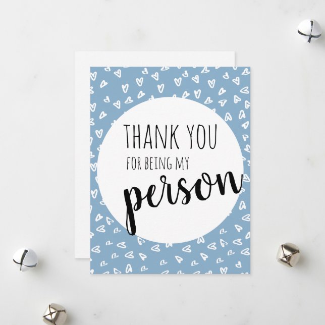 Blue Valentine's Card (Front/Back In Situ)