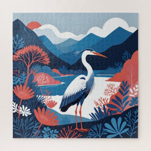 blue valley heron puzzle