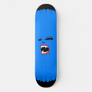 Blue Vamp Custom Skateboard Deck