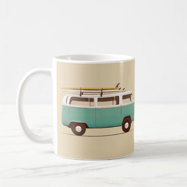 Blue Van | Florent Bodart Coffee Mug (Left)